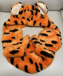 ティガー 被り物 (ファンキャップ) マフラー 手袋