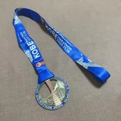 神戸マラソン2025 完走メダル