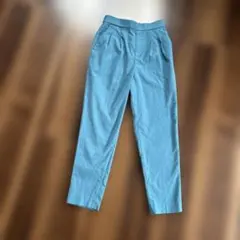 グローバルワーク あったかウツクシルエットテーパードパンツ XS