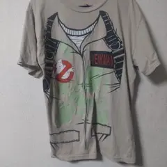 ゴーストバスターズ Tシャツ Mサイズ ベージュ
