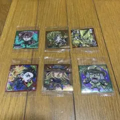 ジョジョの奇妙な冒険 ウエハースシール 6枚セット
