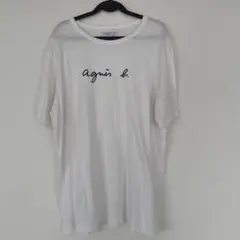 agnes b. homme ロゴTシャツ ホワイトのサムネイル