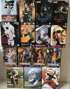 人気アニメ　最新　プライズフィギュア　15点セット　まとめ売り