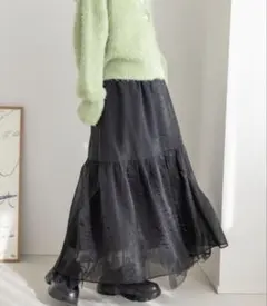 LOWRYSFARM シアーボリュームスカート