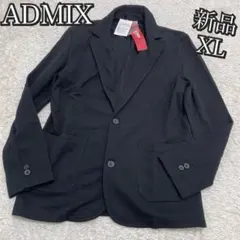新品タグ付き　ADMIX アドミックス　テーラードジャケット　ブラック　XL
