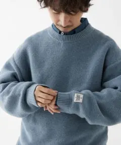 HAMILTON WOOL GATER クルーネックニットのサムネイル