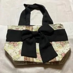ハンドメイドリボンバッグ