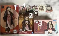 鬼滅の刃 竈門禰豆子 まとめ売り フィギュア キーホルダー 缶バッジ