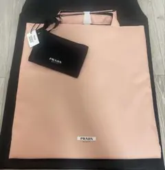 PRADA BEAUTY プラダビューティ オリジナル　ピンク　トートバッグのサムネイル