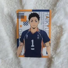 ハイキュー 澤村大地 クリアカード