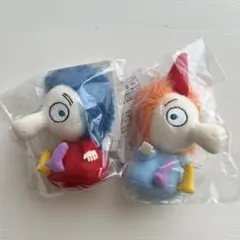 廃盤 レア‼️ ムーミン トフスランとビフスラン ぬいぐるみ セキグチ