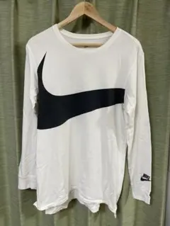 NIKE ナイキ 長袖Tシャツ ロンT ビッグスウッシュ ビッグロゴ メンズ M