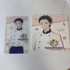 氷の城壁 THEキャラカフェ ハート型缶バッジ＆コースター 陽太 - メルカリ