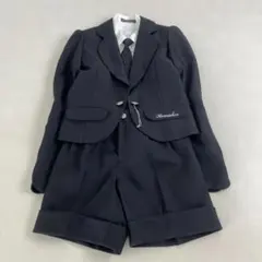 美品　ナカノヒロミチ　スーツ　未使用級　極美品　ガールズスーツ　卒服　リボン