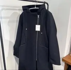 フェイクウールフード付きジップコート [Petit Fleur]