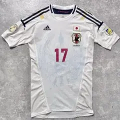 【正規実使用品12-13 adidas 日本 away W杯予選 長谷部#17】