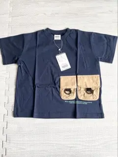 【新品未使用】BREEZE ネイビー Tシャツ 110