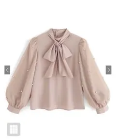 オーガンジー シャツ