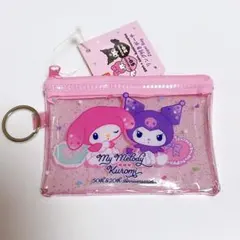 サンリオ マイメロディ クロミ 周年 リング付きクリアポーチ