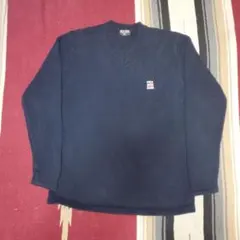 星条旗 90s Polo Jeans Co.厚手コットン ニットセーター