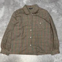 SANMARJNO チェックシャツ 長袖 ガンクラブチェック ヴィンテージ Mのサムネイル