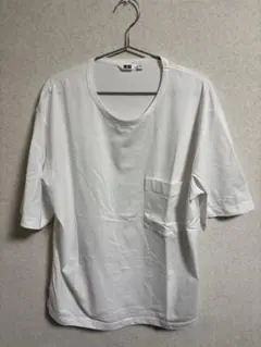 UNIQLO U エアリズムコットンリラックスフィットTシャツ(5分袖)