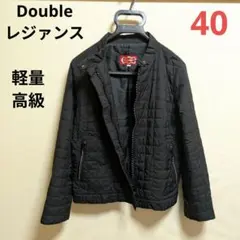 Double レジァンス❤高級 軽量 キルティングジャケット ラインストーン