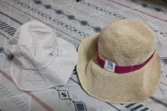 【値下げ✨】美品☆レディース  夏用  帽子  日よけ