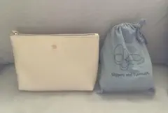 エミレーツ航空　ブルガリのアメニティとスリッパ・アイマスクセット①おまけ付き