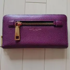 MARC JACOBS 長財布 パープルのサムネイル