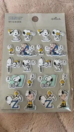 スヌーピー　ぷくぷくシール