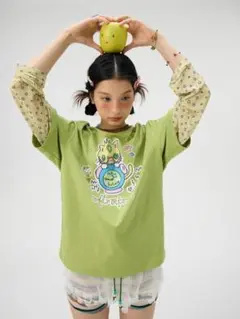 ODD MAKER Layered long T-shirt