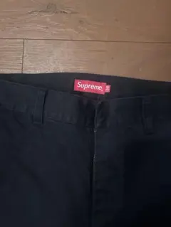 Supreme ワークパンツ ブラック 34