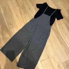 simplicite サロペット　グレー