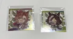 ウマ娘 プリティーダービーグミ vol.4 メタリックシール 2枚