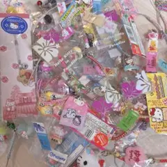 【未使用新品/激レア】ご当地キティ 53点 根付け まとめ売り おまけ付