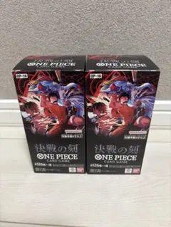 ONE PIECEカードゲーム 決戦の刻 2BOX テープ付き - メルカリ
