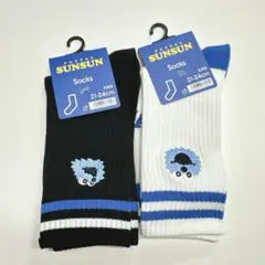 新品タグ付き GU スンスン　パペットスンスン 靴下　2点