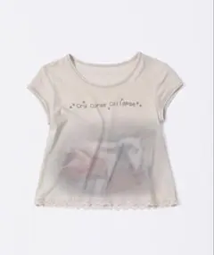 SCULPTOR lace crop baby tee ライトピンクのサムネイル