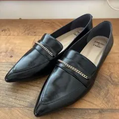 新品未使用 Odette e Odile ローファー フラット25cmブラック