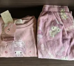 My Melody フリースパジャマセット ピンク