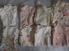 ロンパース カバーオール 60cmから70cm まとめ売り 女の子