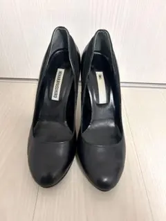 【ミハラヤスヒロ】パンプス 黒 24cm 本革 MIHARAYASUHIROのサムネイル