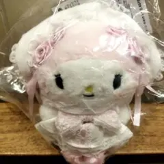 サンリオ ホワイトフリルデザイン マスコット マイメロディ 希少
