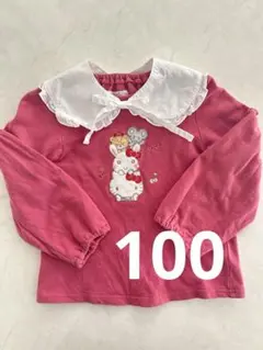 クーラクール キティコラボトップス 100