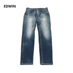 【エドウィン】デニムパンツ　メンズ　日本製　無地　シンプル　ER207 S