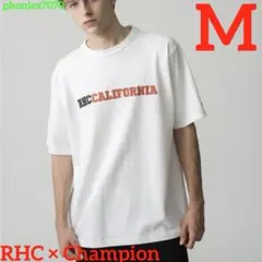 RHC × Champion カリフォルニア USA Tee【M】Tシャツ 黒