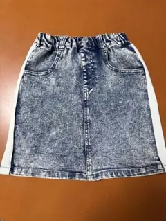 MPS デニム調 ストレートスカート