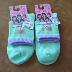 新品未使用)大人気のJENNIおしゃれ靴下！19-24cm2足セット定価874円