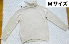 レディース　長袖ニット　タートルネック Mサイズ